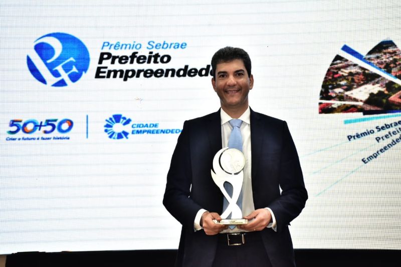 Eduardo Braide vence Prêmio Sebrae Prefeito Empreendedor