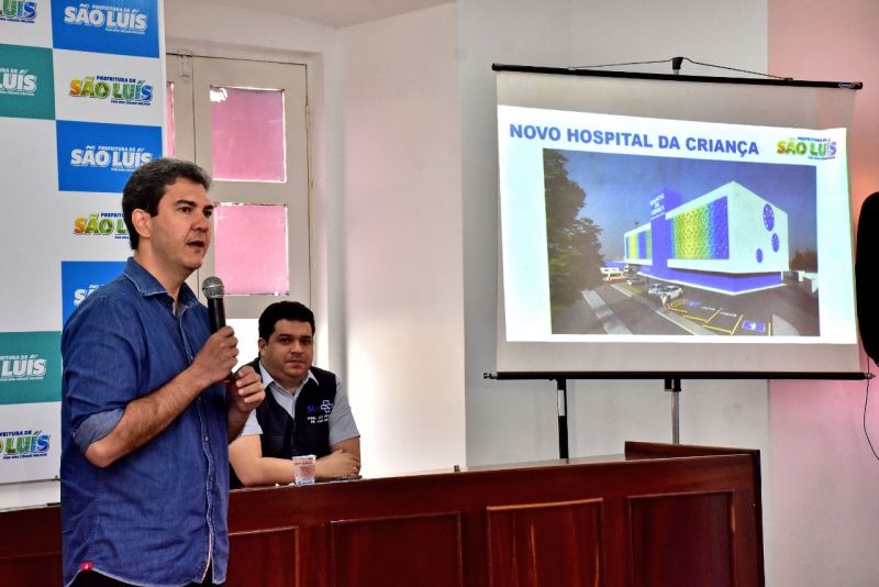 Prefeito Eduardo Braide anuncia início das obras de reforma do Hospital da Criança