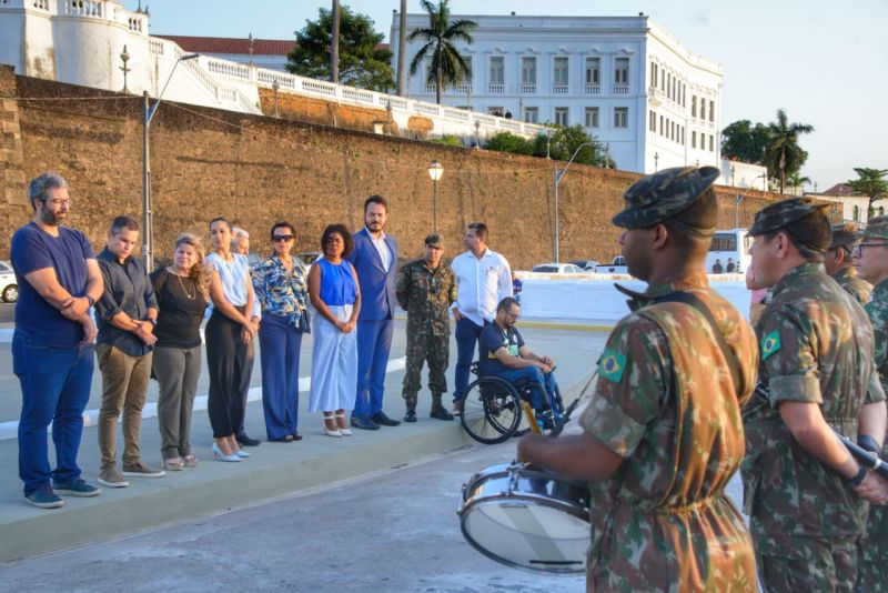 Monumento Pedra da Memória passa por obras de conservação realizadas pela Prefeitura de São Luís e é entregue à população  