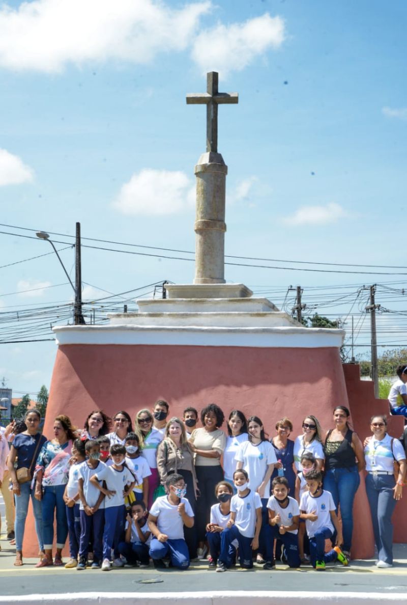 Prefeitura de São Luís entrega obra de conservação do monumento Outeiro da Cruz