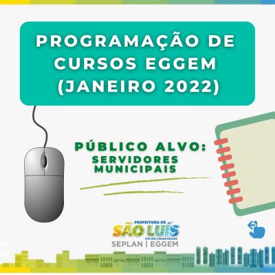 notícia: Prefeitura de São Luís abre agenda de cursos para servidores municipais