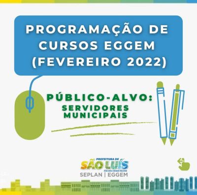Prefeitura de São Luís abre inscrições para capacitações de servidores para o mês de fevereiro