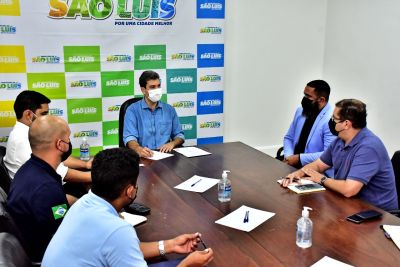 notícia: Prefeito Eduardo Braide se reúne com representantes do Grupo Assaí, que anuncia 500 novos empregos em até 120 dias em São Luís
