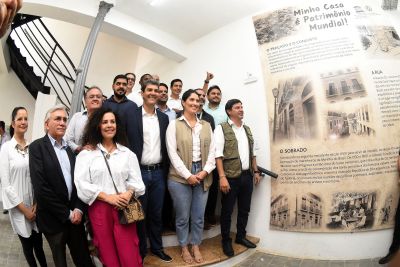 notícia: Prefeito Eduardo Braide entrega mais 14 apartamentos de interesse social no Centro Histórico, em casarão na Rua da Palma