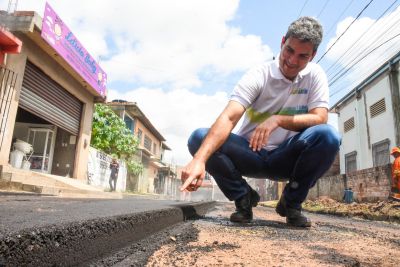 Galeria: Prefeito Eduardo Braide leva programa Asfalto Novo para o bairro Vila Cascavel, na Zona Rural