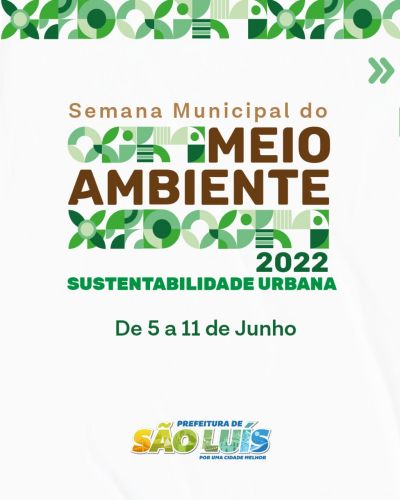 notícia: Prefeitura de São Luís abre Semana Municipal do Meio Ambiente no Parque do Bom Menino