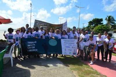 notícia: Semcas participa de caminhada contra o Trabalho Infantil em São Luís