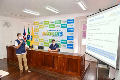 Prefeito Eduardo Braide anuncia plano de vacinação de crianças de 5 a 11 anos contra a Covid-19 em São Luís