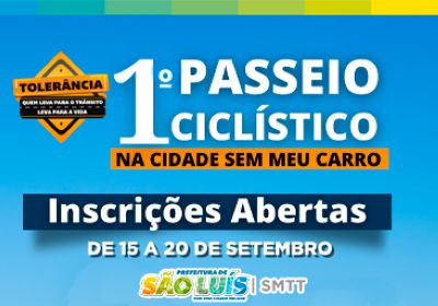 notícia: SMTT promove Passeio Ciclístico e Citytour Infantil na Semana Nacional de Trânsito