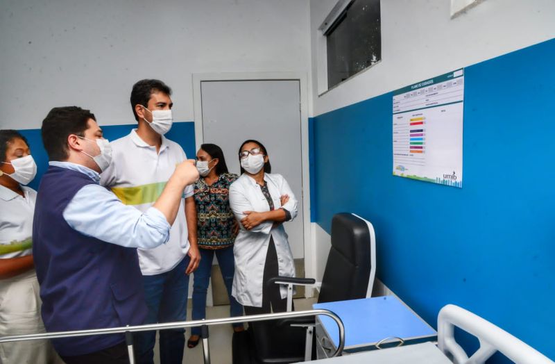 Prefeito Eduardo Braide inaugura novos leitos de enfermaria na Unidade Mista Itaqui-Bacanga