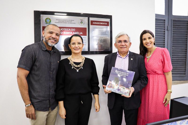 Prefeitura de São Luís participa da entrega de equipamentos da nova biblioteca dos cursos de Turismo e Hotelaria da UFMA