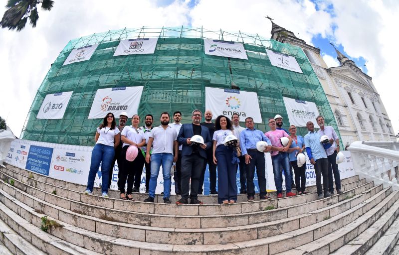 Grupo de Santa Catarina visita São Luís para conhecer ações da Prefeitura voltadas para a preservação e conservação do patrimônio histórico