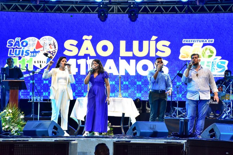 Prefeitura encerra programação dos 411 anos com noite de celebração para a comunidade católica na Maria Aragão e anuncia mais festa nos bairros