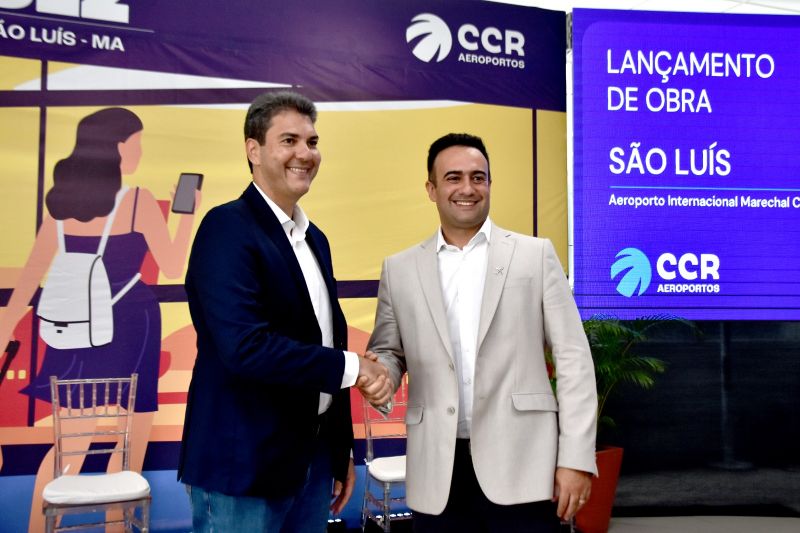 Prefeito Eduardo Braide participa de solenidade de início das obras de expansão do Aeroporto Internacional de São Luís