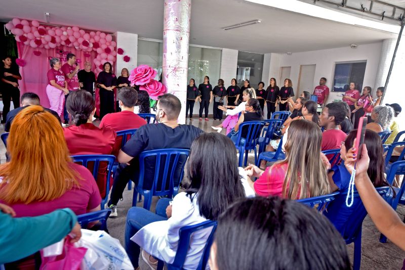 Outubro Rosa: Prefeitura de São Luís abre campanha de conscientização contra o câncer de mama no Hospital da Mulher