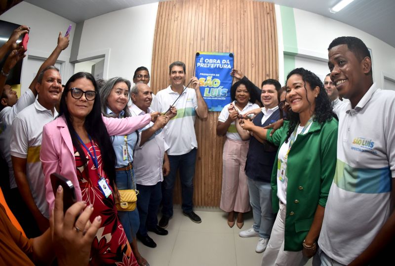 Prefeito Eduardo Braide entrega novo Centro de Saúde Yves Parga na Vila Maranhão, Zona Rural de São Luís