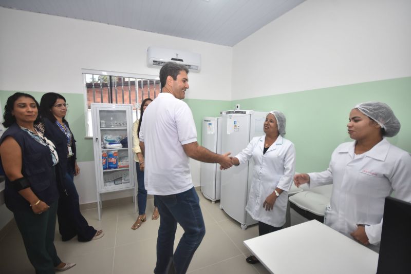 Prefeito Eduardo Braide entrega novo Centro de Saúde, no bairro Coqueiro, Zona Rural de São Luís