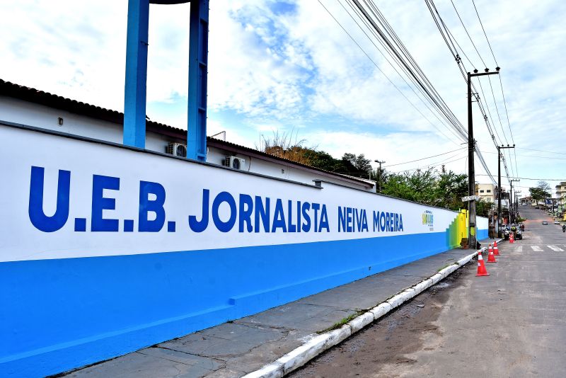 Prefeito Eduardo Braide entrega à comunidade do Bequimão nova quadra poliesportiva da U.E.B. Jornalista Neiva Moreira