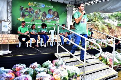 notícia: Prefeitura de São Luís lança maior etapa do Programa de Aquisição de Alimentos com participação recorde de agricultores da capital