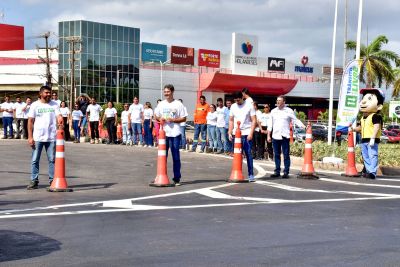 notícia: Prefeito Eduardo Braide entrega novo cruzamento que substitui antiga rotatória do Shopping do Automóvel