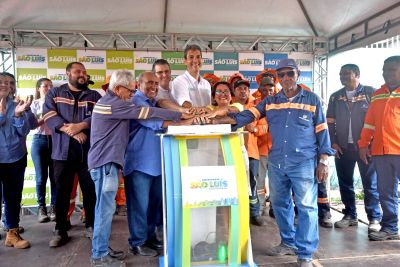 notícia: Prefeito Eduardo Braide inicia obras de pavimentação no São Cristóvão com programa 'Asfalto Novo'