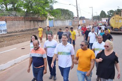 notícia: Residencial São Jerônimo recebe obras do programa Asfalto Novo, da Prefeitura de São Luís