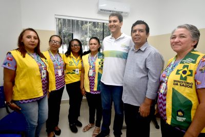notícia: Prefeito Eduardo Braide entrega novo Centro de Saúde, no bairro Coqueiro, Zona Rural de São Luís