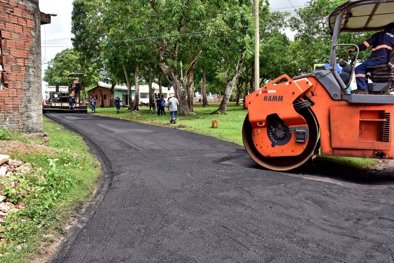 Prefeito Eduardo Braide inicia obras de asfaltamento e construção de praça na comunidade Argola e Tambor, região do Gapara