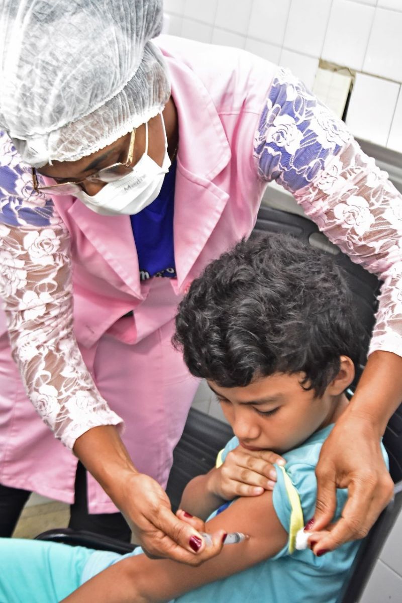 Prefeitura de São Luís segue com vacinação contra dengue para crianças de 10 e 11 anos