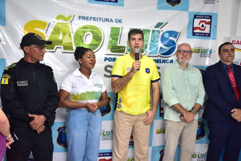 Prefeito Eduardo Braide entrega Novo Posto Salva-Vidas na Praia do Olho d'Água