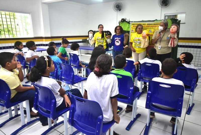 Prefeitura de São Luís leva vacinação contra dengue às escolas da rede municipal de ensino