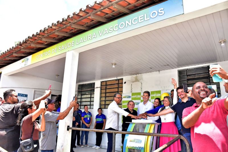Prefeito Eduardo Braide inicia reforma do Centro de Saúde Laura Vasconcelos, na Estiva