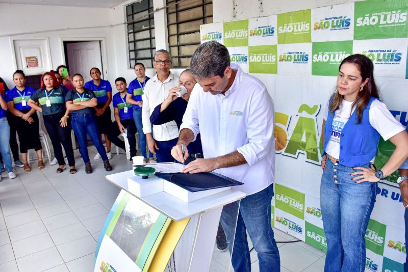 Prefeito Eduardo Braide inicia reforma do Centro de Saúde Laura Vasconcelos, na Estiva