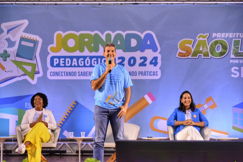 Braide anuncia reajuste de 6% para professores de São Luís, acima do reivindicado pela categoria