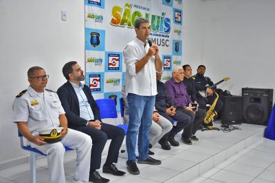 Galeria: Prefeito Eduardo Braide participa de aula inaugural do curso de formação dos 75 novos Guardas Municipais de São Luís