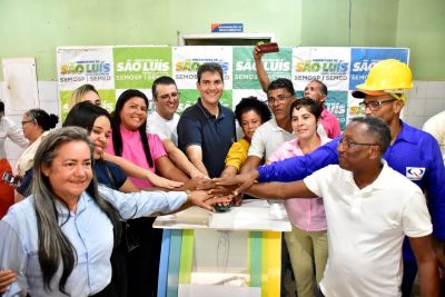 notícia: Prefeito Eduardo Braide executa obras de reestruturação completa do Centro de Saúde Itapera, Zona Rural da capital