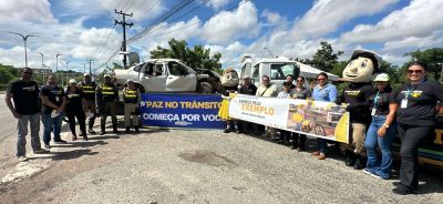Prefeitura de São Luís conscientiza sobre trânsito seguro com campanha Maio Amarelo