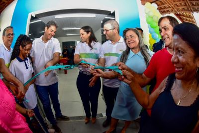 notícia: Prefeito Eduardo Braide inaugura mais duas escolas novas, no Maracanã e Estiva