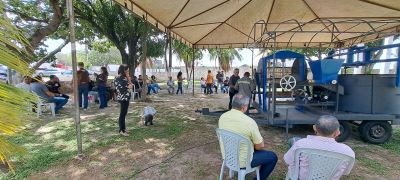 notícia: Prefeitura de São Luís pretende incrementar a produção de farinha com casa itinerante experimental