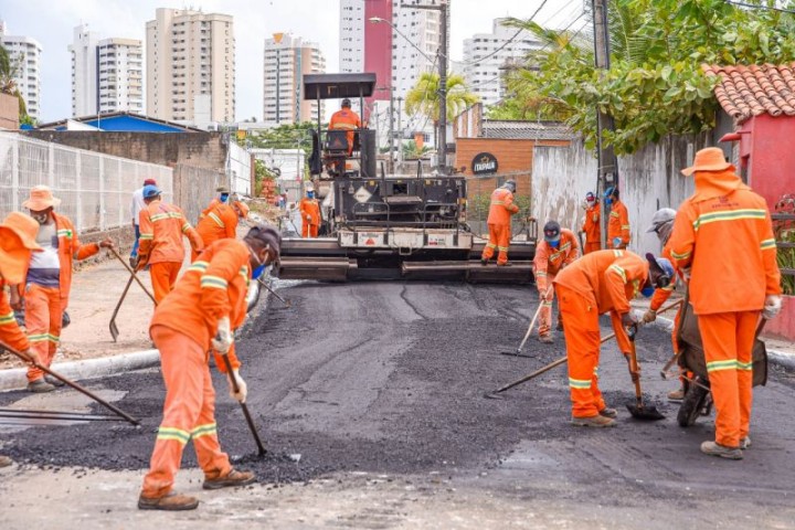 Prefeitura entrega asfalto de qualidade 😎 na região da Lagoa da Jansen 🚧👷🏻